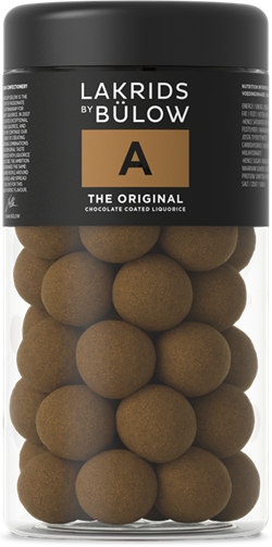 A – THE ORIGINAL CHOCOLATE COATED LIQUORICE